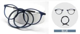 2026 Portable Magnetic Reading Glasses TR90 Reading Glasses Anti-Blue Light Portable Ultra-light Computer Spectacles Round-Frame