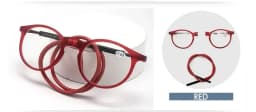 2026 Portable Magnetic Reading Glasses TR90 Reading Glasses Anti-Blue Light Portable Ultra-light Computer Spectacles Round-Frame
