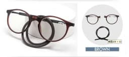 2026 Portable Magnetic Reading Glasses TR90 Reading Glasses Anti-Blue Light Portable Ultra-light Computer Spectacles Round-Frame