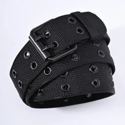 New Men Breathable Nylon Fabric Belt outdoor sport Belt Pin Buckle Trousers Jeans Belt