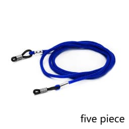 5pcs Adjustable Glasses Strap Holder Anti Slip Glasses Cord Rope, Sports Sunglasses Chain Lanyard Eyewear Retainer Women Men