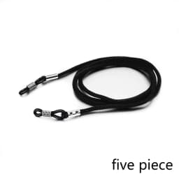 5pcs Adjustable Glasses Strap Holder Anti Slip Glasses Cord Rope, Sports Sunglasses Chain Lanyard Eyewear Retainer Women Men