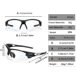 Cycling Photochromic Sunglasses Women Men Outdoor Sports Fishing Running Driving Eyewear Women Fashion Goggles
