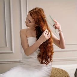 Professional V-Comb Straightener Hair Styling Tool for Messy Wavy Hair Comb for Wig Styling Human Hair Styling tool accessories