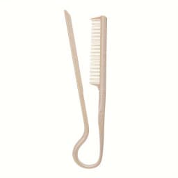 Professional V-Comb Straightener Hair Styling Tool for Messy Wavy Hair Comb for Wig Styling Human Hair Styling tool accessories