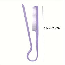 Professional V-Comb Straightener Hair Styling Tool for Messy Wavy Hair Comb for Wig Styling Human Hair Styling tool accessories