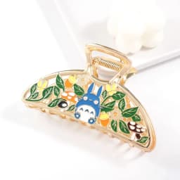 Exquisite Cute Cartoon Flame Hair Claw Boat Dragon Large Hair Claws New Japanese Cat Claw Clip Enamel Hair Accessories for Women