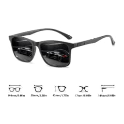 6 PCS Fashion Vintage Check Square Sunglasses Men Women Fishing Driving Luxury Brand Designer Sun Glasses Retro Eyewear