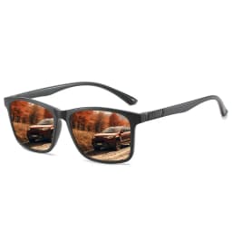 6 PCS Fashion Vintage Check Square Sunglasses Men Women Fishing Driving Luxury Brand Designer Sun Glasses Retro Eyewear