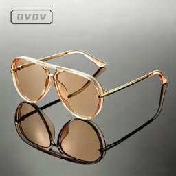 Candy Color Trendy Oversized Pilot Sunglasses Women Summer Fashion Alloy Frame Pilot Sun Glasses Luxury Brand Outdoor Y2K Shades