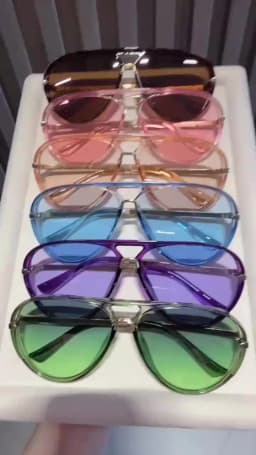 Candy Color Trendy Oversized Pilot Sunglasses Women Summer Fashion Alloy Frame Pilot Sun Glasses Luxury Brand Outdoor Y2K Shades