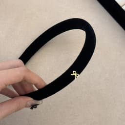 Korean autumn winter atmosphere headband women's 2024 new high cranial top velvet headband high sense retro hair accessories
