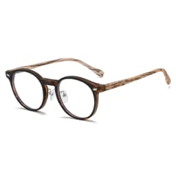KAMMPT Vintage Round Glasses Fashion Retro Blue Light Blocking Eyeglasses Trendy Stylish Design Candy Color Rim Optical Frames