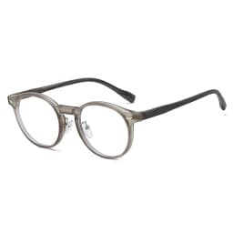 KAMMPT Vintage Round Glasses Fashion Retro Blue Light Blocking Eyeglasses Trendy Stylish Design Candy Color Rim Optical Frames