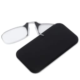 3pcs Clip Nose Mini Reading Glasses for men Optical Glasses With Box Wallet Prescription Eyeglasses 1.0-3.0