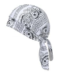 1-5pcs Cooling Skull Cap Helmet Liner Breathable Sweat Wicking Head Wrap Bandana Hat for Men Women Paisley Cycling Running Cap