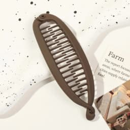 MutliColor Banana Hair Clip French Banana Clip Hair Comb for Women Hair Styling Accessories Fishtail HairPin for Thick Thin Hair