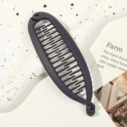 MutliColor Banana Hair Clip French Banana Clip Hair Comb for Women Hair Styling Accessories Fishtail HairPin for Thick Thin Hair