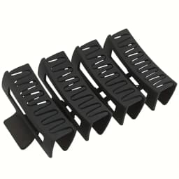 4 Pieces Of Women'S And Girls' Rectangular Hair Clips With Anti Slip Claws Suitable For Thin And Thick Hair