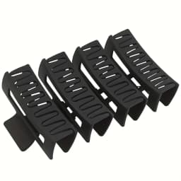 4 Pieces Of Women'S And Girls' Rectangular Hair Clips With Anti Slip Claws Suitable For Thin And Thick Hair