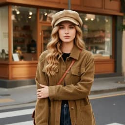 Newsboy Cap Beret Women Vintage Beret Painter Hat Winter Hats For Women Men Octagonal Caps Female Bone Solid Color Casual