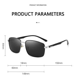 Fashion Men Polarized Sunglasses Driving Sun Glasses Luxury Women Brand Designer Male Vintage Black Pilot Sunglasses UV400