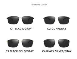 Fashion Men Polarized Sunglasses Driving Sun Glasses Luxury Women Brand Designer Male Vintage Black Pilot Sunglasses UV400