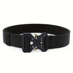 Men's Belt Outdoor Hunting Tactical Mens Belt Multifunctional Combat Survival High Quality Canvas Nylon Mens Belt Sport Belt