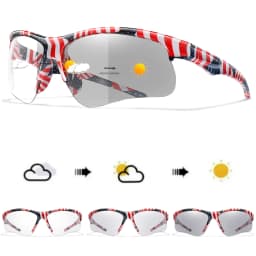 Trendy Style Photochromic Sunglasses For Men Women Outdoor Mtb Bicycle Cycling Runnging Eyewear Sports Bike Windproof Goggles