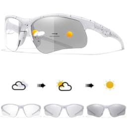 Trendy Style Photochromic Sunglasses For Men Women Outdoor Mtb Bicycle Cycling Runnging Eyewear Sports Bike Windproof Goggles