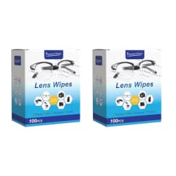 100Pcs/1-5Box Glasses Cleaner Wet Wipe Disposable Anti Fog Misting Dust Remover Cleaning Lens Wipes Sunglasses Phone Screen
