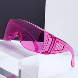 Vibrant Color Decorative Sunglasses Stylish Eye Protection Glasses for Costume, Festivals and Outdoor Activities