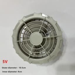 Fan Clothing 3-Speed Speed Regulation Usb Interface Connection Cable Accessories Cooling Air Conditioning Coat 5V Fan Accessorie