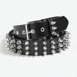 Men's Punk Style Rivet Decorated Heavy Metal Belt Women Casual Fashion Jeans Decorative Belt-Rock Gothic Y2k Belts For Men Women