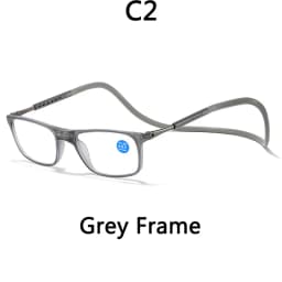 Portable Magnetic Reading Glasses for Men Reading Glasses with Magnet Hang on Neck Presbyopic Glasses Women