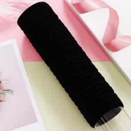 100PCS/Set Women Girls 4.0CM Colorful Nylon Elastic Hair Bands Ponytail Hold Hair Tie Rubber Bands Scrunchie Hair Accessories