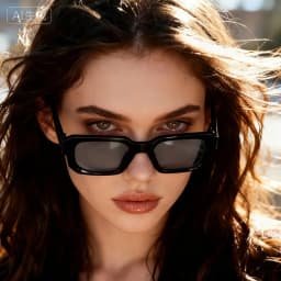 2/3PCS Vintage Rectangle Frame Sunglasses for Women Fashion Retro Luxury Brand Design UV400 Sun Glasses Men's Eyewear Goggles