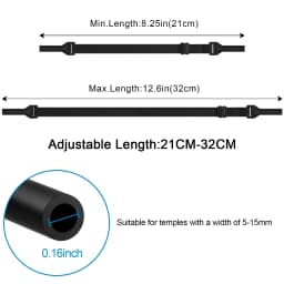 1-6pcs Eyeglass Anti-Loss Lanyard Sports Glasses Elastic Rope Chain For Kids Adult Glasses Elasticity Strap Retainer Cord Holder
