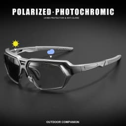 New Polarized Sunglasses for Men - Blue Mirror Yellow Tint Lens, Adjustable Nose Pads, UV400 for Sunny & Cloudy Days, Driving,