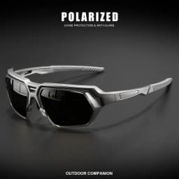 New Polarized Sunglasses for Men - Blue Mirror Yellow Tint Lens, Adjustable Nose Pads, UV400 for Sunny & Cloudy Days, Driving,