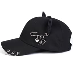 Unisex Cat Ear Pin Love Baseball Caps Spring Autumn Outdoor Adjustable Casual Hats Sunscreen Hat Sports Cap