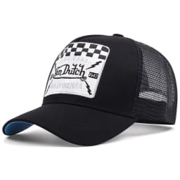 Casual fashion VON Baseball Cap Breathable shade Alphabet embroidery Sunblock Mesh Embroidered DUTCH Trucker Hat
