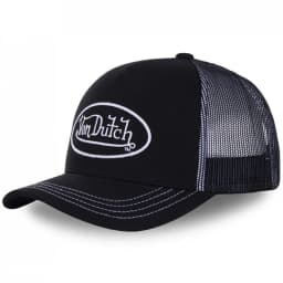 Casual fashion VON Baseball Cap Breathable shade Alphabet embroidery Sunblock Mesh Embroidered DUTCH Trucker Hat