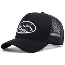 Casual fashion VON Baseball Cap Breathable shade Alphabet embroidery Sunblock Mesh Embroidered DUTCH Trucker Hat