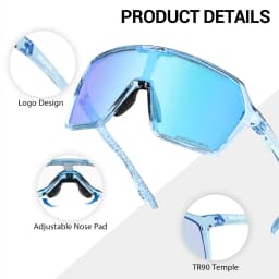 2026 SCVCN New Photochromic Sunglasses for Men Cycling Glasses UV400 Women Driving Glasses MTB Road Bike Sports Eyewear Running