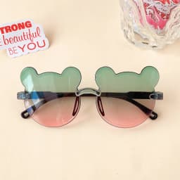 2/3Pcs Boy Girl Cute Bear Frame Bowknot Kids Children Fashion Glasses Eyewear