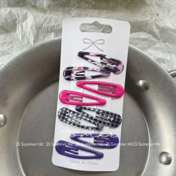 8pcs/set Leopard Print Hair Clips for Women Girls Vintage Geometric Star BB Clips Bangs Hairpins Barrettes Hair Accessories Set