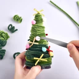 100pcs Plush Stick Twisting Bar Chenille Stems Wire Pipe Kids Toys DIY Strips Creative Hobby Material Stem Iron Felt Wires