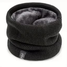 Knitted Neck Warmer Sports Scarf Fashion Soft Women Men Face Cover Winter Skating Running Hiking Scarves Thick Cold-proof Collar