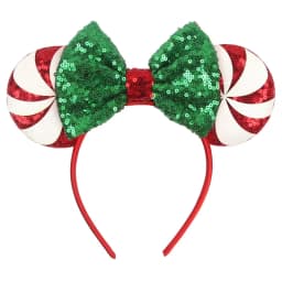 Cute New Mouse Ears Headband Kid Adult Festival Party Sequins 5"Bow Headband Women Baby Girl Party Hair Accessories